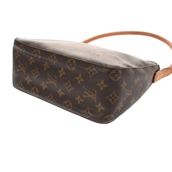 Louis Vuitton Monogram Looping Brown Canvas Shoulder Bag